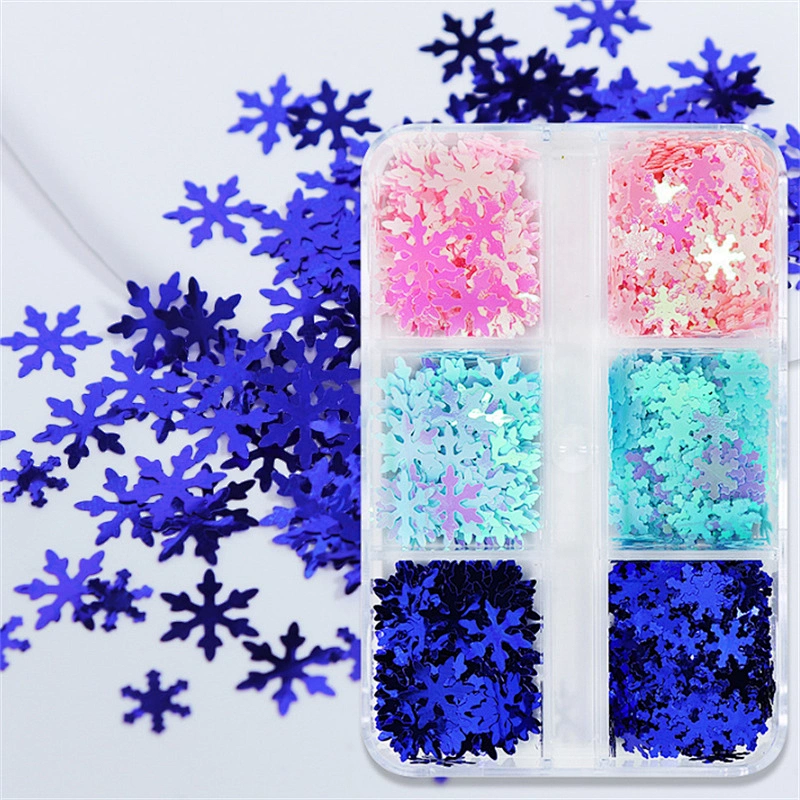 Christmas Snowflake Nail Sequins